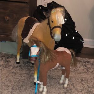 American girl doll horses
